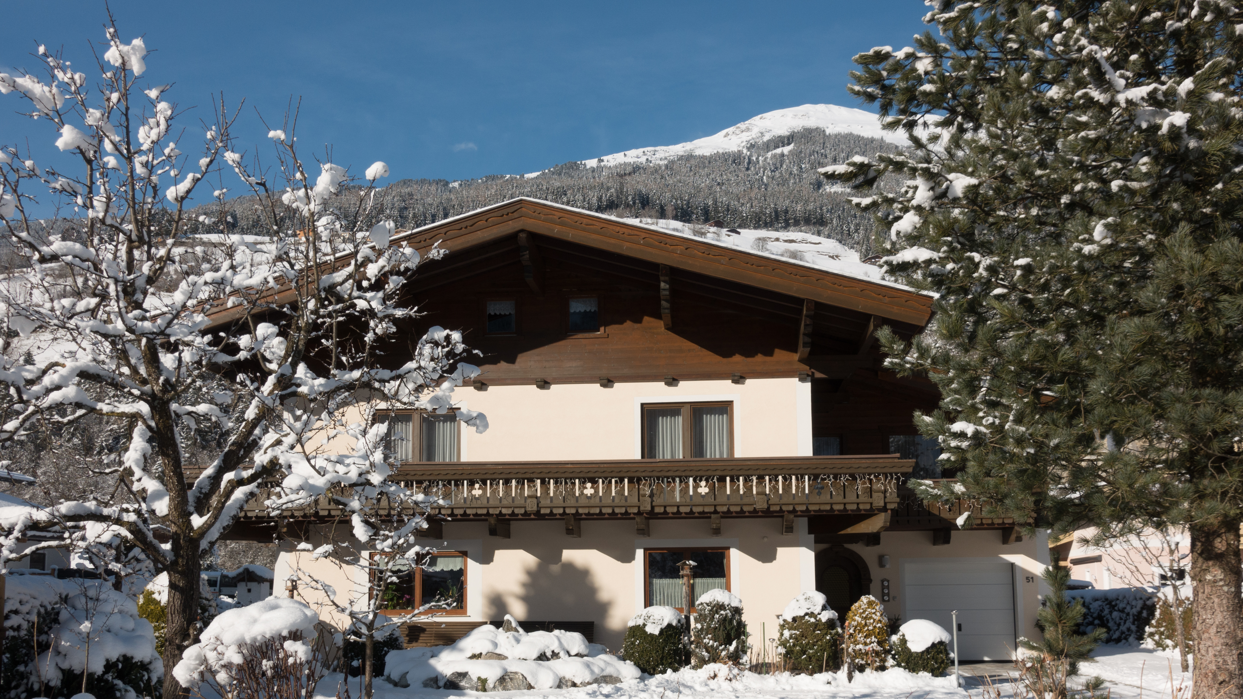  Pension Margareta im Winter 